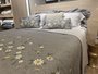 Almofada Gardella Buddemeyer Luxus Cinza 30 x 50 cm