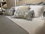 Almofada Gardella Buddemeyer Luxus Cinza 30 x 50 cm