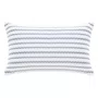 Almofada Lipari Branco/Azul Buddemeyer Luxus 30X50CM