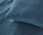 Almofada Lorenzo Tricot Infantil Trussardi Azure 40 x 40 cm