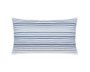 Almofada Lyra Buddemeyer Luxus Branco e Azul 30 x 50cm