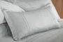 Almofada Naxos 400 Fios Trussardi Platino 35cm x 70cm