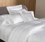 Almofada Rienzo 300 Fios Egípcio Trussardi Branco/Nocciola 45 x 45 cm
