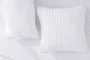 Almofada Rizzo Tricot Trussardi Branco 40cm x 40cm