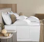 Almofada Romana 300 Fios Egípcio Trussardi Branco 30 x 50 cm