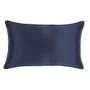 Almofada Seda Royale Buddemeyer Luxus Azul Marinho 30cm x 50cm