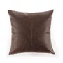 Almofada Silviero Couro Trussardi Marrom 45 x 45 cm