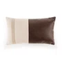 Almofada Taviano Trussardi Bege/Marrom 30 x 50 cm