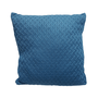 Almofada Trico By The Bed Azul 45 x 45 cm