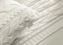 Almofada Tricot 100% Algodão Favorita Trussardi Branco 30 x 50 cm