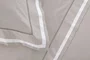 Almofada Valverde 300 Fios Trussardi Marmo e Branco 35cm x 70cm