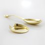Apoio Para Colher De Servir Sarezzo Inox Ouro 9,5 cm