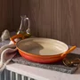 Assadeira Oval de Ferro Modern Heritage Le Creuset Laranja 28 cm