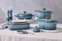 Assadeira Oval Signature Le Creuset Chambray 36 cm