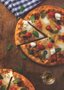 Assadeira para Pizza Furada Tramontina Bege e Vermelha 31 cm