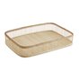 Bandeja em Bambu M Mart 8,5 x 48 x 33 cm