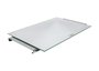 Bandeja Retangular Espelhada Pequena em Aço Inox Shefield Plate