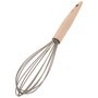 Batedor de Silicone com Cabo de Madeira Warm Grey Oxford 30 cm