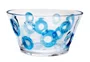 Bowl Acrílico 14 cm com Textura Azul