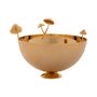 Bowl Cogumelo Sui Objetos Dourado