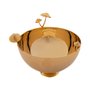 Bowl Cogumelo Sui Objetos Dourado