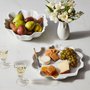 Bowl De Servir Ruffle Le Creuset Branco 3,8 L