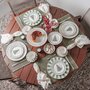 Bowl Decorado Classic Christmas Alleanza Cerâmico