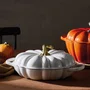 Caçarola Buffet Abóbora Halloween Le Creuset Branco 28 cm