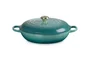 Caçarola Buffet Signature Le Creuset Bleu Riviera 30 cm