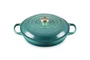 Caçarola Buffet Signature Le Creuset Bleu Riviera 30 cm