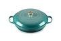 Caçarola Buffet Signature Le Creuset Bleu Riviera 30 cm