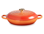 Caçarola Buffet Signature Le Creuset Flamme Dorée 30 cm