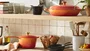 Caçarola Buffet Signature Le Creuset Flamme Dorée 30 cm