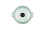 Caçarola Redonda em Aço Inox Esmaltado Le Creuset Cool Mint 20 cm