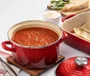 Caçarola Redonda EOS em Aço Inox Esmaltado Le Creuset Vermelho 20 cm