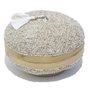 Caixa de Fibra Natural e Contas City Imports 25 x 15 cm