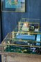 Caixa de Vidro Home Decor Pip Studio Dourado 21 cm