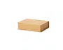 Caixa em MDF com Revestimento em PU Mart Bege 32cm