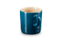 Caneca Cerâmica Le Creuset Deep Teal 350ml