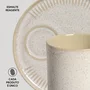 Caneca Coup Com Pires Stoneware Latte Porto Brasil 330 ml