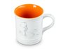 Caneca de Cerâmica Seattle Zodíaco Aquário Le Creuset Branco 400 ml