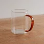 Caneca em Vidro Borossilicato Âmbar 420 ml