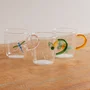 Caneca em Vidro Borossilicato Libélula 320 ml