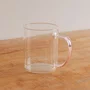 Caneca em Vidro Borossilicato Rosa 420 ml