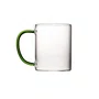 Caneca em Vidro Borossilicato Verde 420 ml