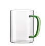 Caneca em Vidro Borossilicato Verde 420 ml