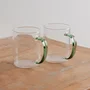 Caneca em Vidro Borossilicato Verde 420 ml
