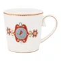 Caneca Grande Medallion Love Birds Pip Studio Branco