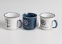 Caneca Ocean Âncora The Home Decorações Branca