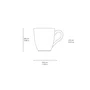 Caneca Orgânico Latte Porto Brasil 273 ml